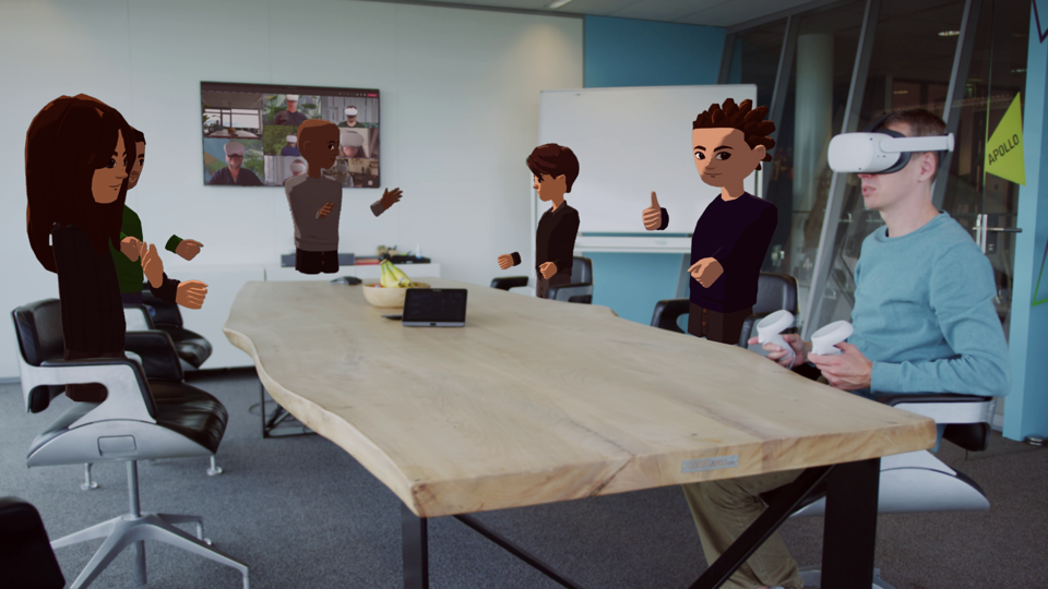 Triple employees return to the office in Virtual Reality Triple employees return to the office in Virtual Reality