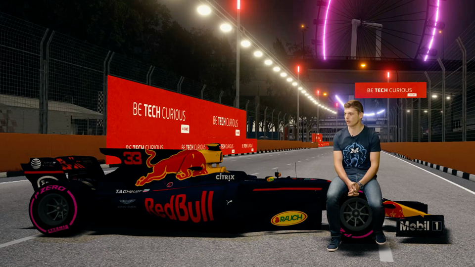 Mixed Reality with Max Verstappen and Exact