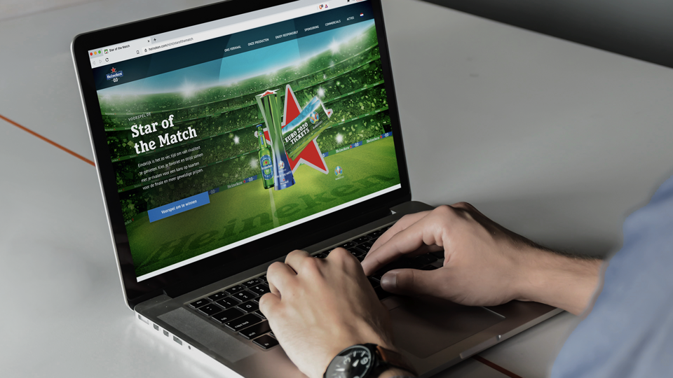 Heineken and Triple release 0.0 Star of the Match website to celebrate UEFA Euro 2020 Heineken and Triple release 0.0 Star of the Match website to celebrate UEFA Euro 2020